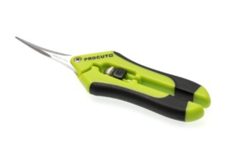 precision micro-tip garden shears for harvesting microgreens, herbs, and delicate plants. Ergonomic grip and stainless steel blades for clean cuts.